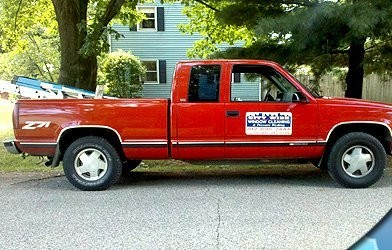 One of the City Wide Window Cleaning work trucks
